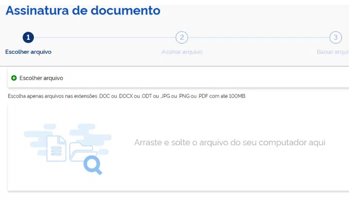 como fazer assinatura digital pdf pelo gov com validade juridica